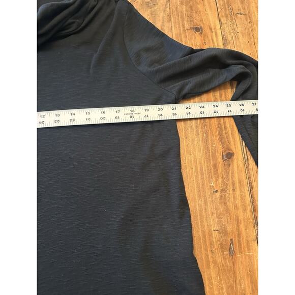 J Jill Tunic Size Large 100% Pima Cotton Cowl Neck Pullover Top Blouse Shirt - Picture 8 of 14